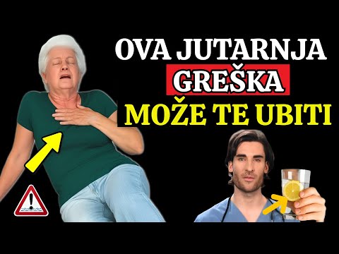 NAJVEĆA JUTARNJA GREŠKA KOJA VAS MOŽE UBITI! Ako ste stariji od 60 godina, MORATE OVO ZNATI!
