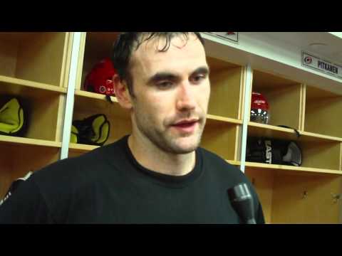 Carolina Hurricanes Jay Harrison after 5-1 loss to Tampa Bay 10 7 11