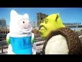 SHREK VS FINN THE HUMAN 