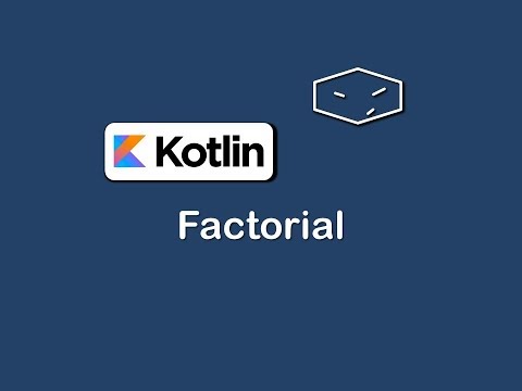 factorial in kotlin