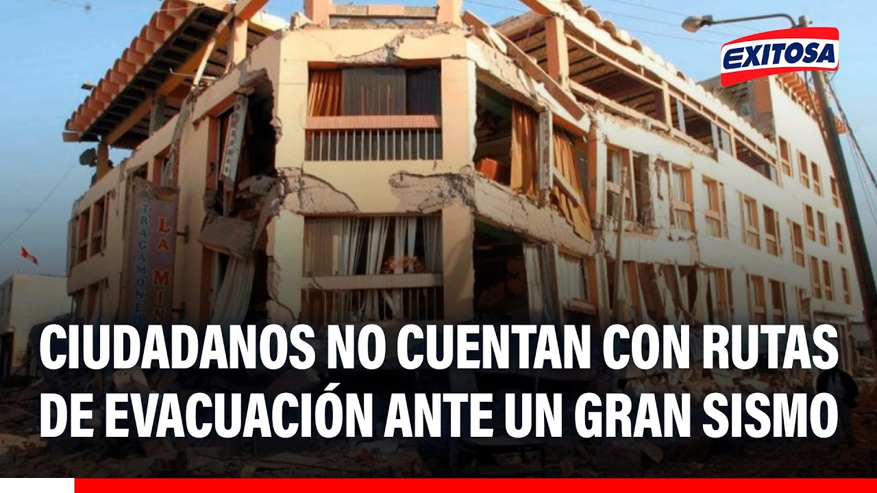 🔴🔵 Rímac: Ciudadanos no cuentan con rutas de evacuación ante un sismo de gran magnitud