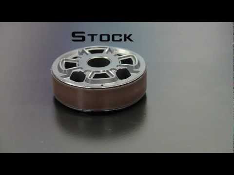 MXT Low Friction Shock Piston Ring vs Stock KYB Band