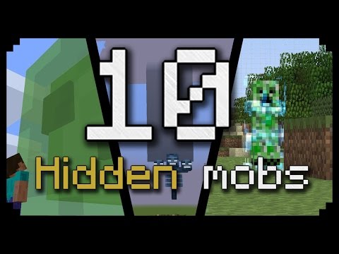 10 Hidden mobs in minecraft and how to spawn them