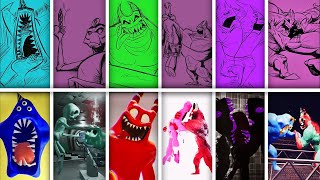ALL Garten of Banban CREDITS SEQUENCES Reference & Easter Eggs (Amnesia & Euphoric Days)