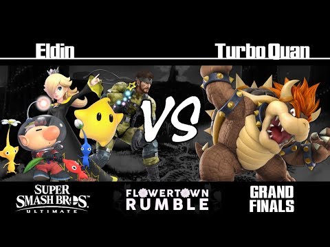 FTR4  - Eldin (Snake, Olimar, Rosa) VS Turbo Quan (Bowser)[L] - SSBU Grand Finals