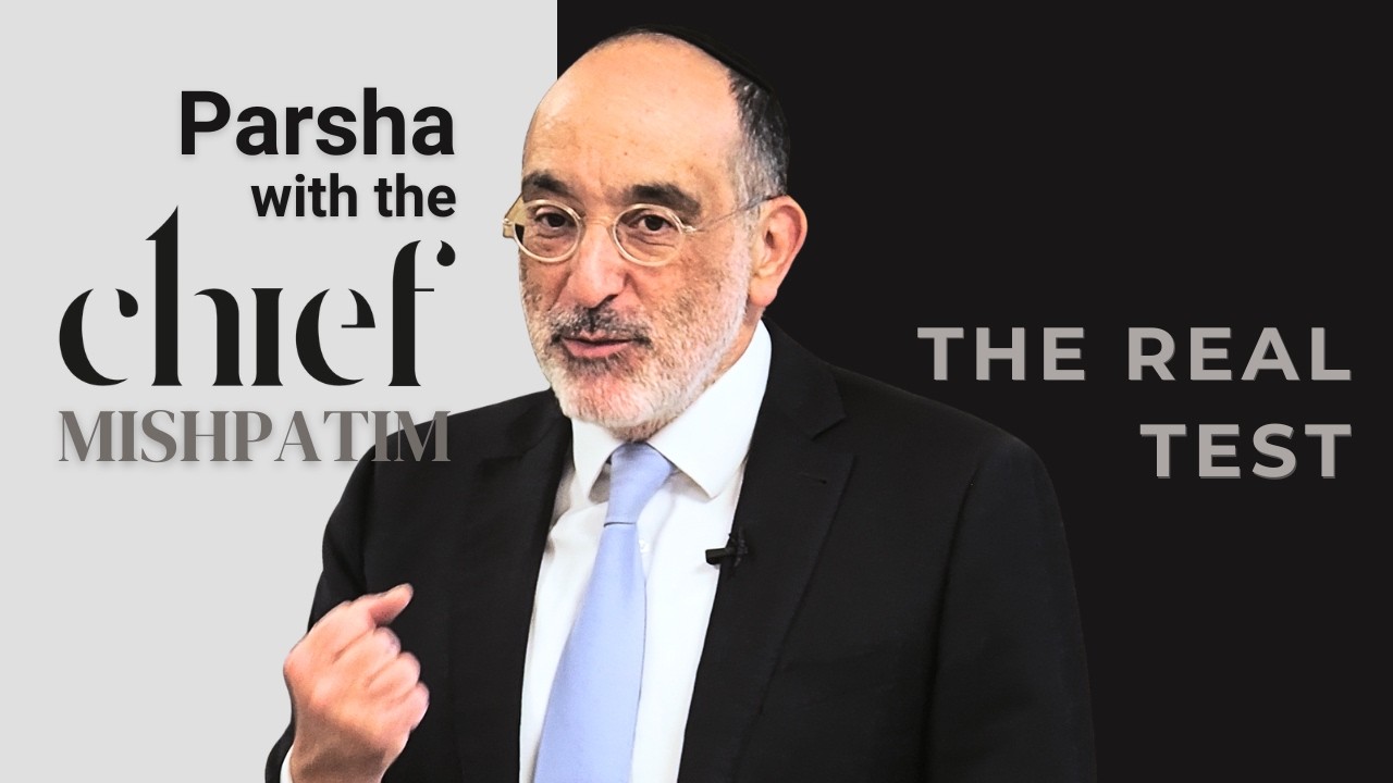 When No One Is Watching | Parsha with the Chief: Mishpatim