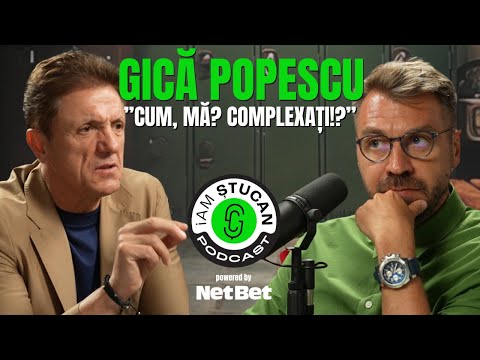 iAM Ștucan x Gică Popescu: "Ăsta e marele meu of..." Românul care a dominat vestiarul Barcelonei