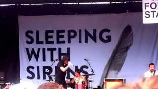 Sleeping With Sirens - These Things I've Done HD (Live at Warped Tour 2013 Toronto)
