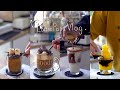 [Cafe vlog] 25가지 카페 음료 만들기! | 멍 때리기 좋은 영상. | 커피모음집
