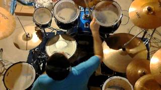 Jeff Healey Band  "House That Love"  drum cover