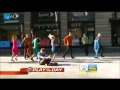 'A Charlie Brown Christmas' Dance reenactment live performers do scene from Peanuts special