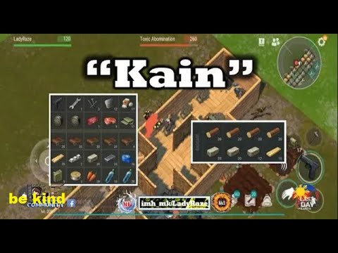 "Kain"  using tanning rack to block - Last Day On Earth: Survival