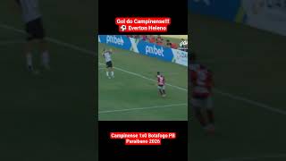 Gol de Everton Heleno!!! Campinense 1x0 Botafogo PB #paraibano #campinense #futebol