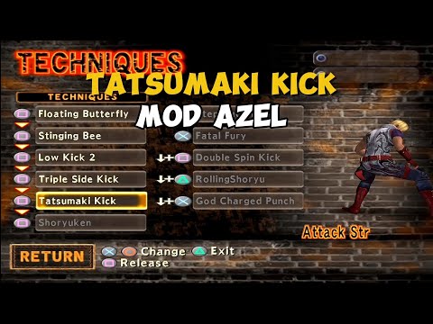 Combo God Hand Paling Enak Tatsumaki Kick + Shoryuken