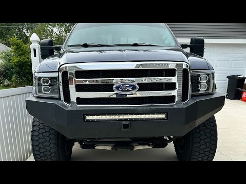 2005-2007 Ford Super Duty Alpharex Luxx LED headlights F-250