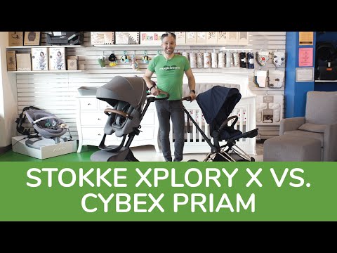 Stokke Xplory X vs. Cybex Priam | Full Size Strollers | Best Strollers 2021 | Magic Beans Reviews