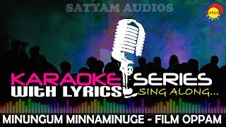 Minungum Minnaminuge  Karaoke Series  Track With L