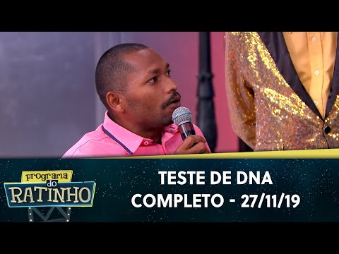 Teste de DNA - Completo | Programa do Ratinho (27/11/19)