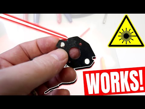 How to Laser Cut Gaskets on the K40 Using Inkscape and a Photograph