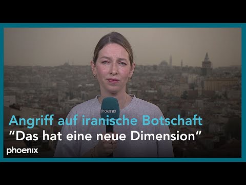 Katharina Willinger (ARD-Korrespondentin) zum Anschlag auf die iranische Botschaft in Damaskus