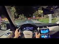 2021 Land Rover Range Rover P400 HSE POV Night Drive 3D Audio ASMR