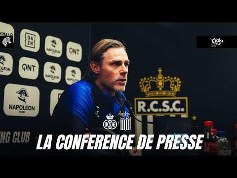 Croky Cup demi-finale : Conférence de presse avant Union SaintGilloise - Sporting de Charleroi 25/26