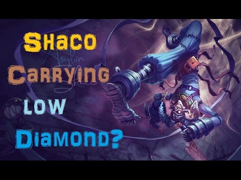 Shaco Carrying "low Diamond?" ;P [League of Legends] Full Gameplay- Infernal Shaco