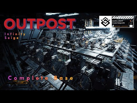Outpost Infinity Siege. Best base setup. This base can run up to 45 event cards.