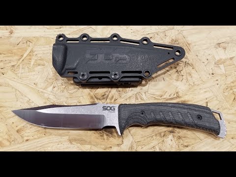 Review Of The SOG Pillar (Fixed Blade) Knife