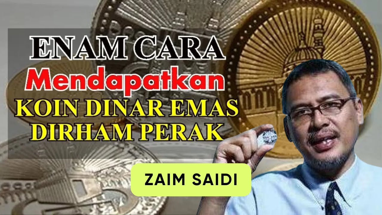 6 Cara mendapatkan koin dinar emas & dirham perak