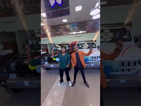 SURAJ ROX NEW CAR 😈 MAHINDRA THAR ROXX ✅#shorts #youtubeshorts #shortsvideo