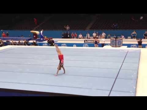 Shirai Kenzo 2013 World's podium training routine