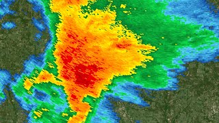2017 Albany, GA Supercell Radar Loop