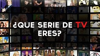 Que serie de televisión ( TV ) eres? | Test Divertidos ↠↠ ¡No te olvides de suscribirte para no perderte ningún test!