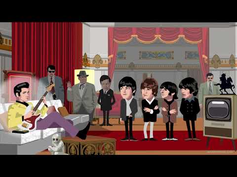 The Beatoons - BEATOONMANIA-3 - "ELVIS" - official @alvar0rtega.