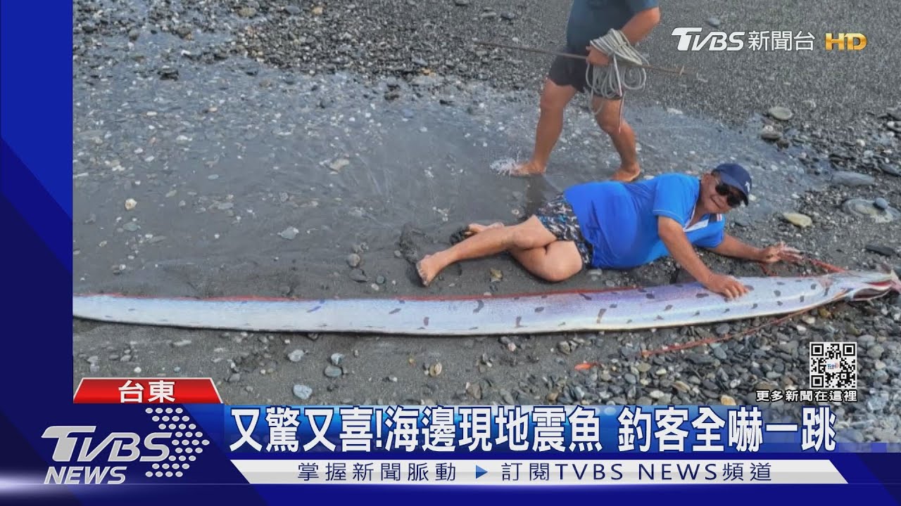 釣客搏鬥40分鐘 捕獲「6公尺地震魚」