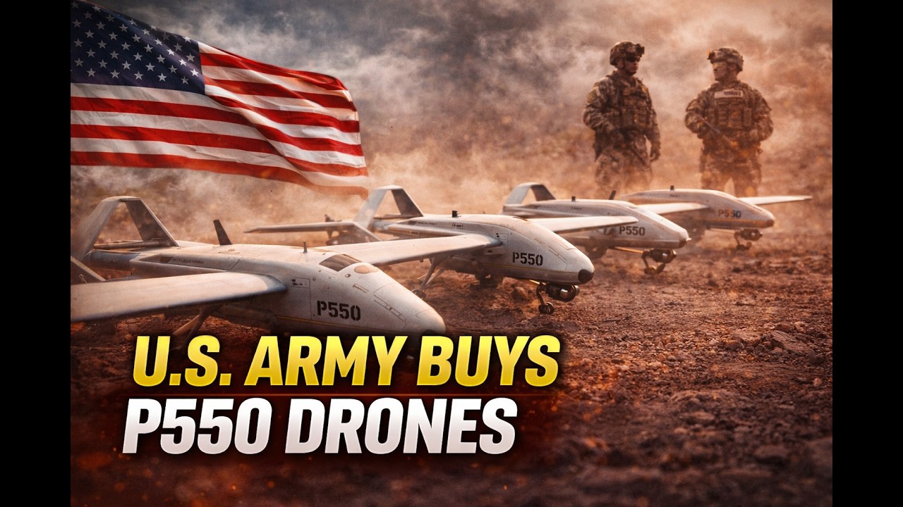 U.S. Army buys P550 drones through UAS Marketplace program