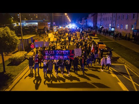 Protest Pasłęk 30.10.2020 r. 
