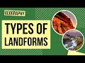 Types Of Landforms Geography Lesson