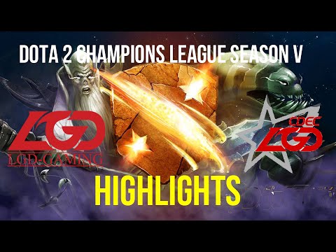 Dota 2 Highlights of CDEC vs LGD Gaming - D2CL Season 5