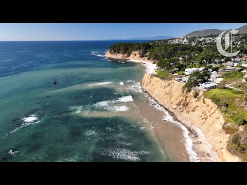 California fault lines, crumbling cliffs are tearing this coastal neighborhood apart