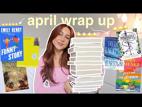 april reading wrap up 📚🌧️🗓️ (5 star, new releases, DNFs, classic + more!)
