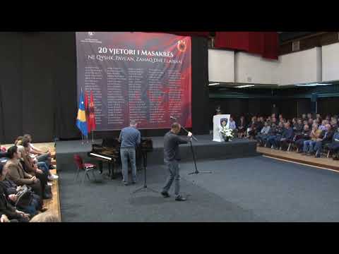 Përkujtohet 20-vjetori i masakrave në Qyshk, Pavlan, Zahaq e Llabjan