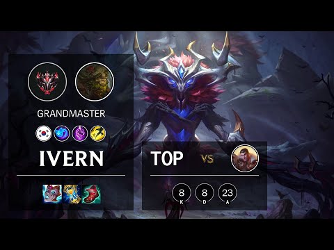 Ivern Top vs Jayce - KR Grandmaster Patch 11.15