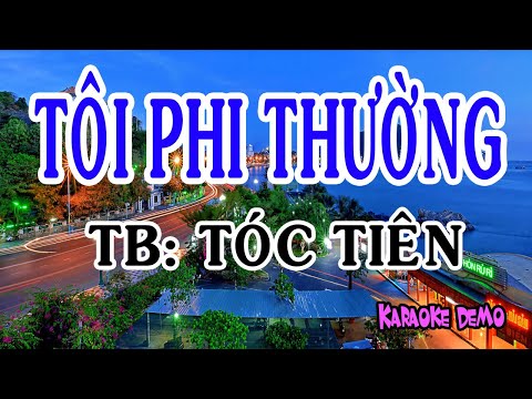 [KARAOKE] Tôi Phi Thường - Tóc Tiên