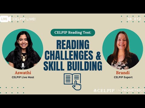 CELPIP Live! Reading Challenges and Skill Building - S6E12