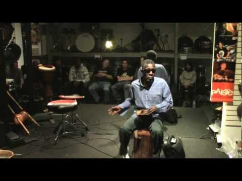 Sorie Kondi from Sierra Leone at Mid Atlantic Drum