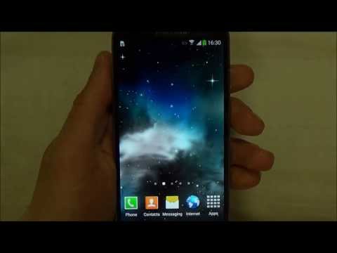 Galaxy 3D Parallax Lite Video
