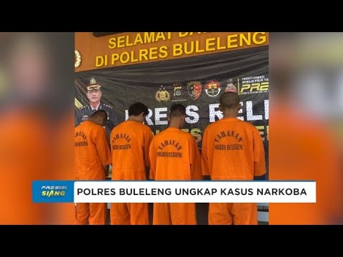 POLRES BULELENG TANGKAP 5 PENGGUNA DAN PENGEDAR NARKOBA