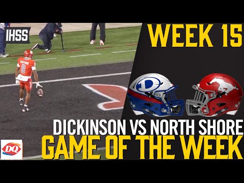 North Shore Triumphs Over Dickinson 46-29 to Reach State Semis!